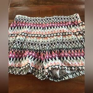 Wildfox High Waist Patterned Shorts - Multicolored